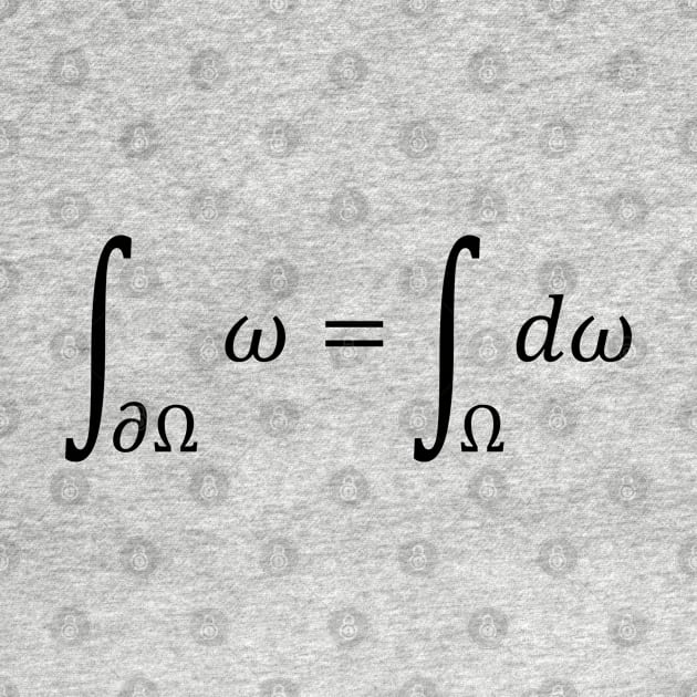 Generalized Stokes Theorem Equation by ScienceCorner